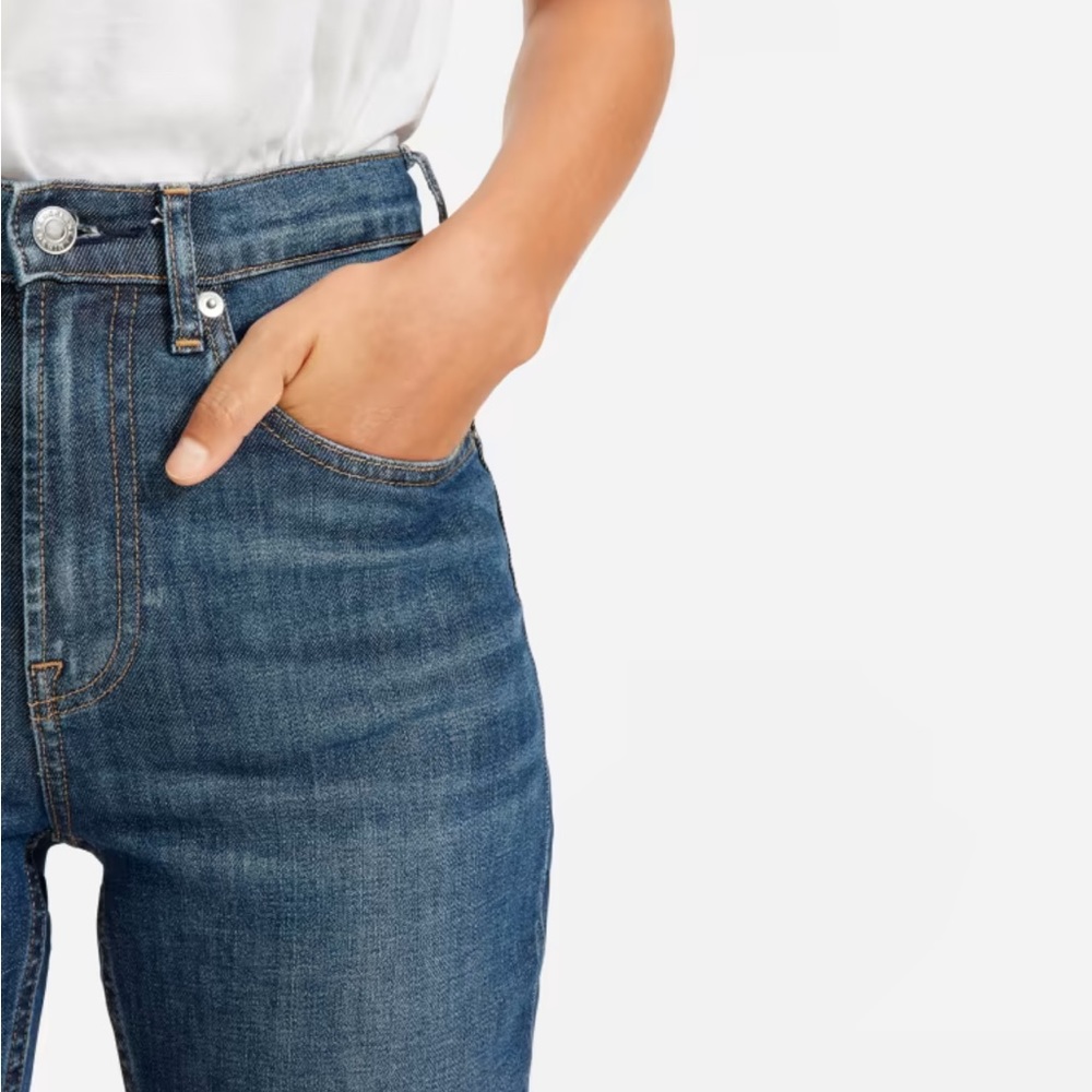 Everlane The Cheeky Jean in Faded Indigo (OG 2019 one)